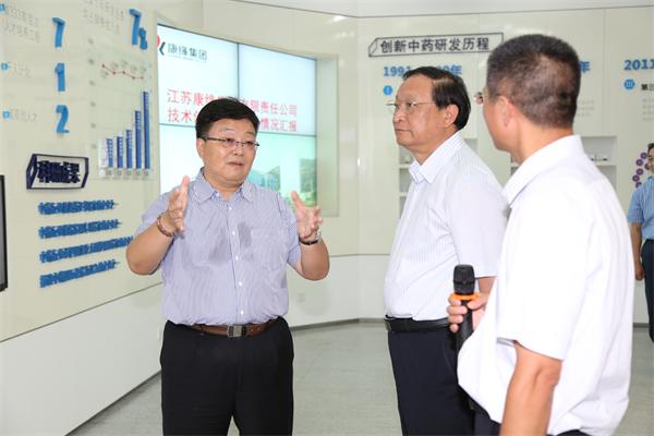 国家卫计委副主任、国家中医药局局长王国强来JDB电子平台药业调研